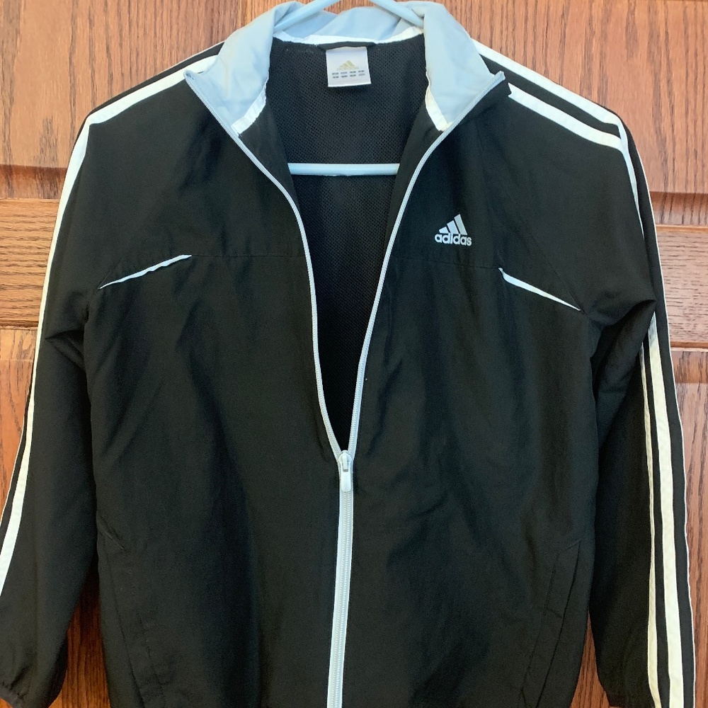 Adidas windbreaker  - youth medium